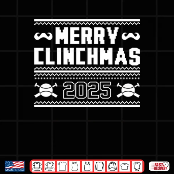Design Cincinnati Reds Merry Clinchmas 2025 Shirt