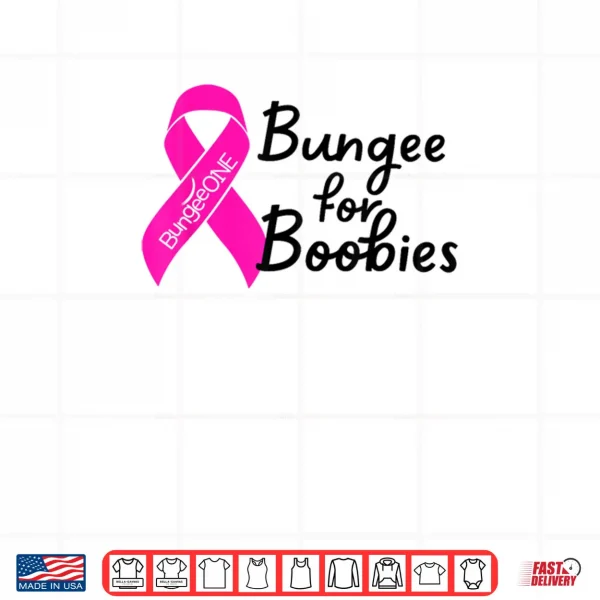 Design Bungee for Breast Cancer Awareness Shirt