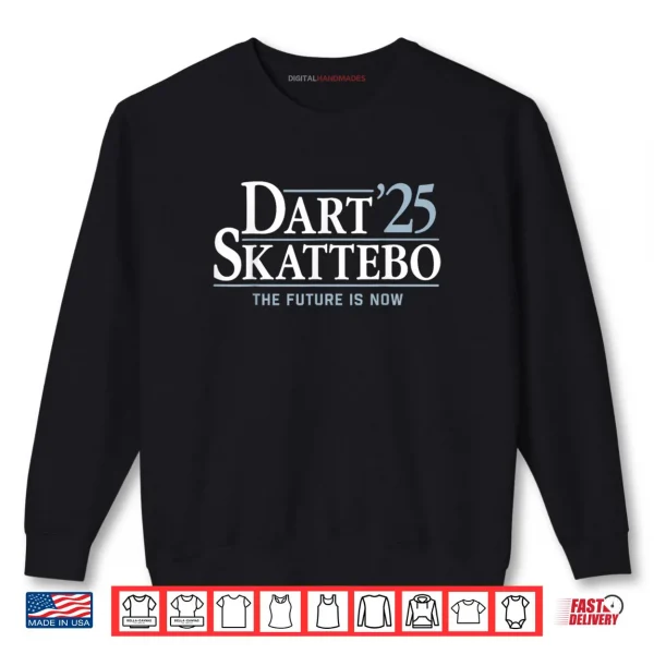 Sweatshirt Dart Skattebo 25 The Future is Now Shirt