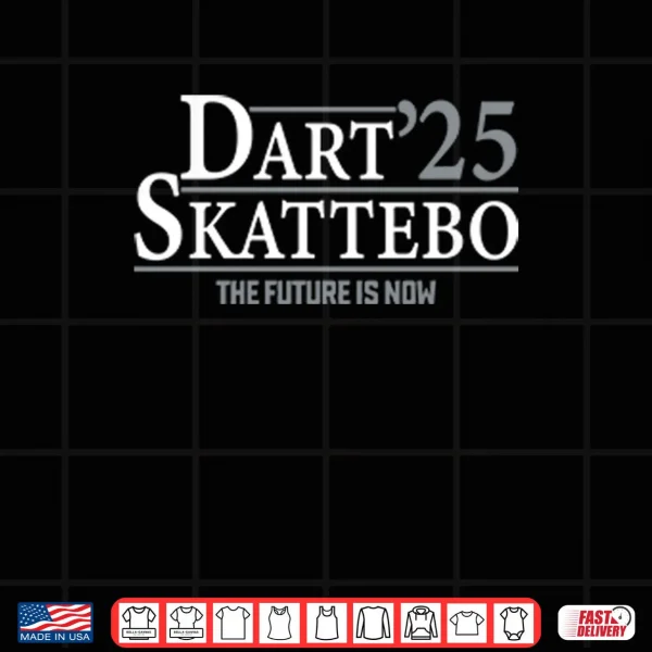 Design Dart Skattebo 25 The Future Is Now Shirt