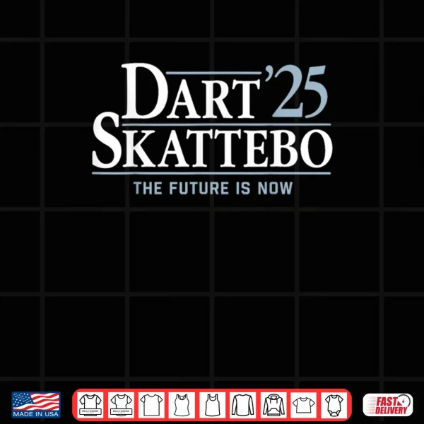 Design Dart Skattebo 25 The Future is Now Shirt