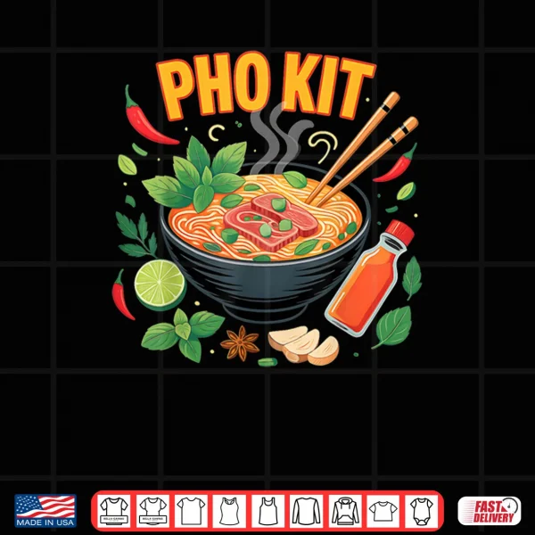 Design Official Pho Kit Shirt