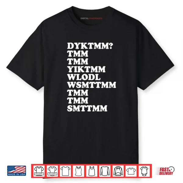Do You Know The Muffin Man Shirt