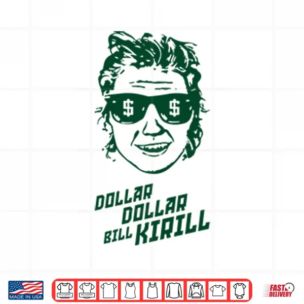 Design Dollar Dollar Bill Kirill Minnesota Hockey Shirt