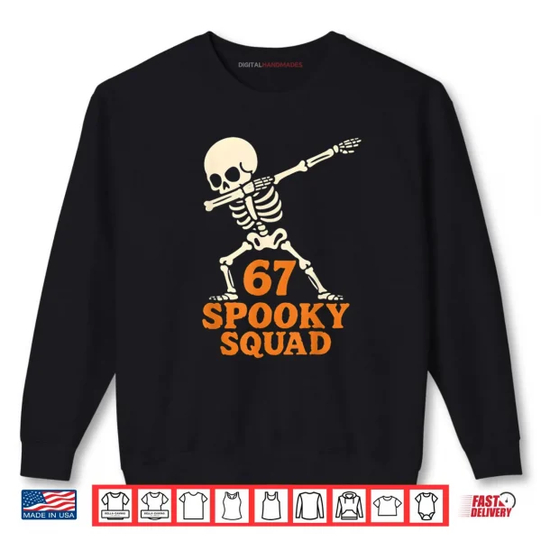 Sweatshirt 67 Halloween Meme 6 7 Numbers Six Seven Shirt