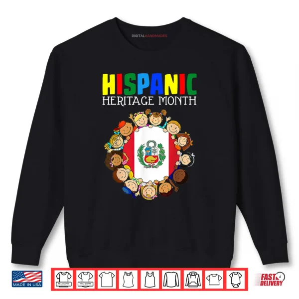 Sweatshirt Hispanic Heritage Month Peru Shirt