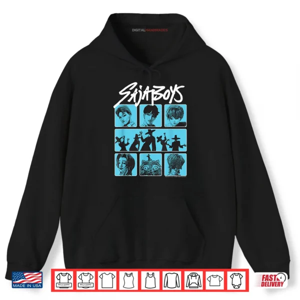 Hoodie Saja Boys Demon Group Poster Halloween Shirt