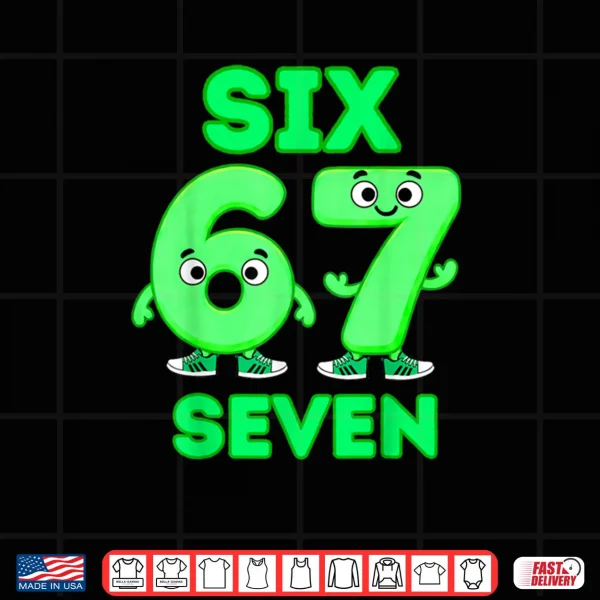 Design 67 Italian Brainrot Funny Italian Brainrot Kids 67 Six Seven Shirt
