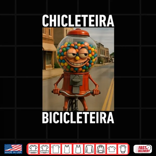 Design Chicleteira Bicicleteira Italian Brainrot Meme Shirt