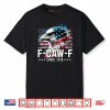 Funny Eagle American Flag F Caw F Since 1776 Shirt