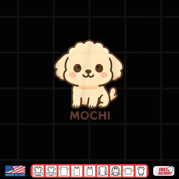 Design Mochi Dog Toy Poodle Shirt