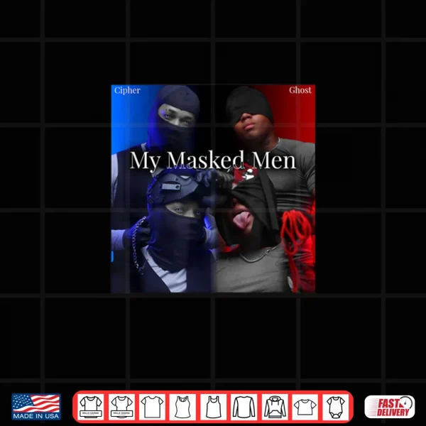 Design My Masked Men Dark Romance Shirt