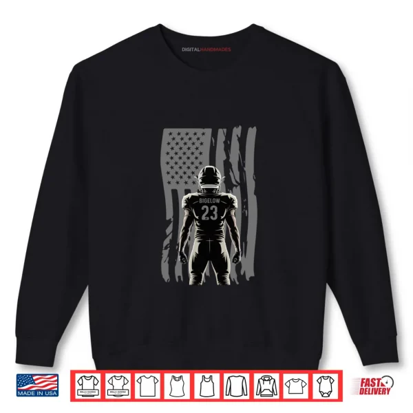 Sweatshirt School Football Bigelow 23 Shirt