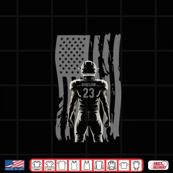 Design School Football Bigelow 23 Shirt