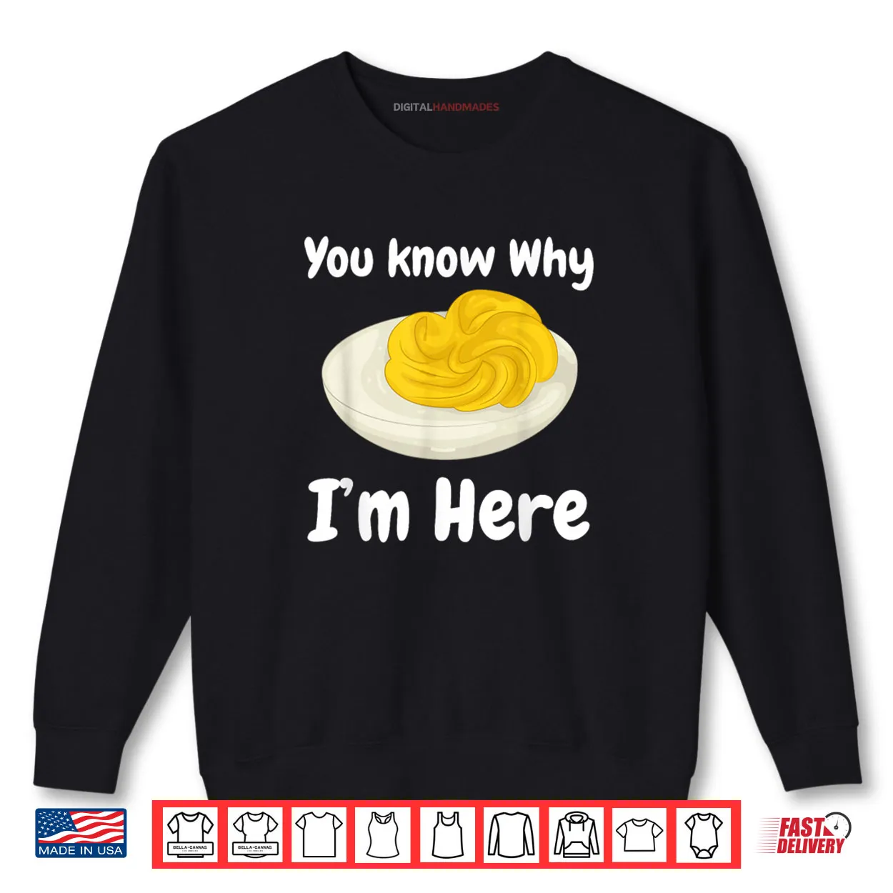 Deviled Eggs You Know Why I’m Here Thanksgiving Food Shirt Deviled Eggs You Know Why I’m Here Thanksgiving Food Shirt