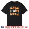 Thanksgiving Autumn Fall Leaves Coquette Bow Pumpkin Season Shirt