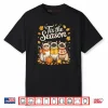 Tis The Season Siamese Cat Fall Autumn Pumpkin Shirt