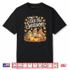 Tis The Season Sulcata Tortoise Fall Autumn Pumpkin Shirt
