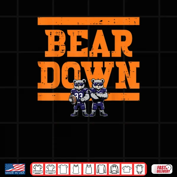 Bear Down Shirt 3 Design Bear Down Shirt