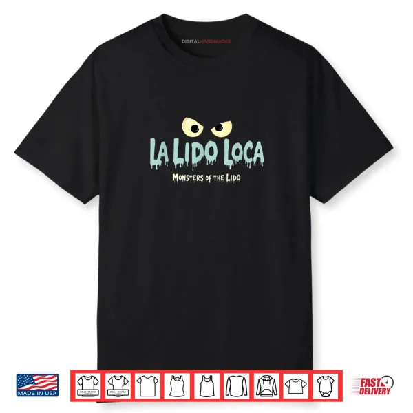 Monsters of The Lido Aliens Like Cruises Too Shirt