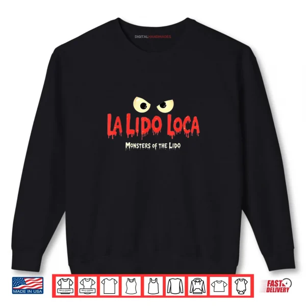Sweatshirt Monsters of The Lido Captain Kong Shirt