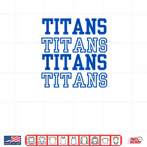 Design Stacked Text Volleyball Team Shirt