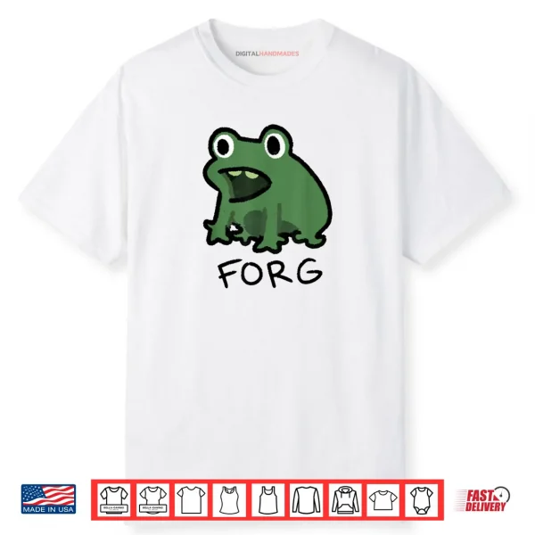 Funny Frog Forg Meme Forg Japan Shirt