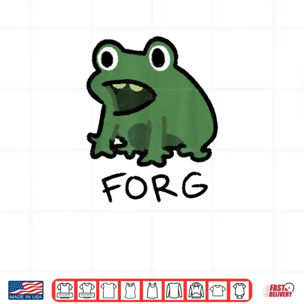 Design Funny Frog Forg Meme Forg Japan Shirt