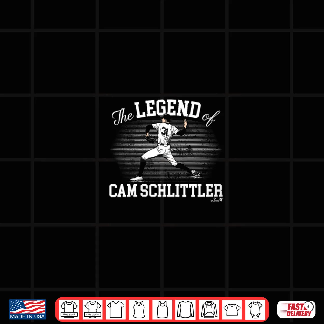 The Legend of Cam Schlittler New York Baseball Shirt The Legend of Cam Schlittler New York Baseball Shirt