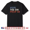 Vote YES on Prop 50 Patriotic Vintage Shirt