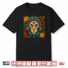 Sugar Skull Lion Dia de Muertos Halloween Day of The Dead Shirt
