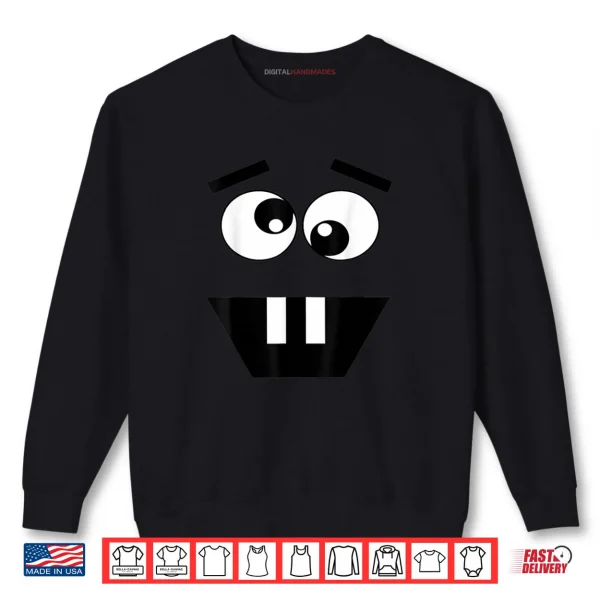 Sweatshirt Creepy Carrots Face Funny Halloween Costume Kids and Adults Shirt