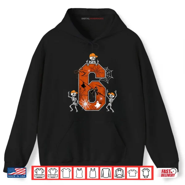 Hoodie Six Seven Meme 6 7 Halloween Costume Dancing Skeleton Shirt