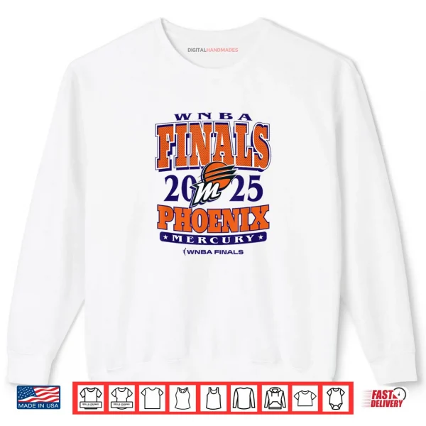 Sweatshirt WNBA Official Phoenix Mercury 2025 Finals All or Nothing Shirt