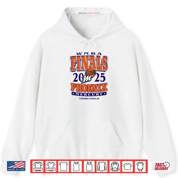 Hoodie WNBA Official Phoenix Mercury 2025 Finals All or Nothing Shirt