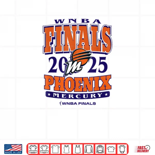 Design WNBA Official Phoenix Mercury 2025 Finals All or Nothing Shirt
