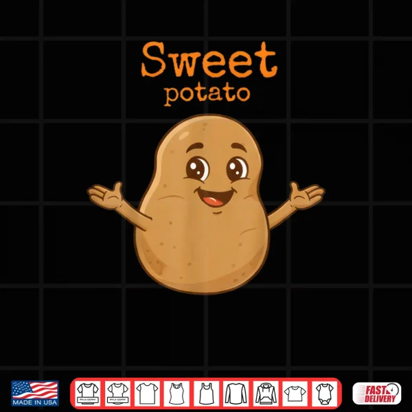 Design Cute Sweet Rude Potato and Kind of Rude Potato Shirt