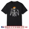 67 Meme Trendy Skeleton Halloween Funny Six Seven Gen Alpha Shirt