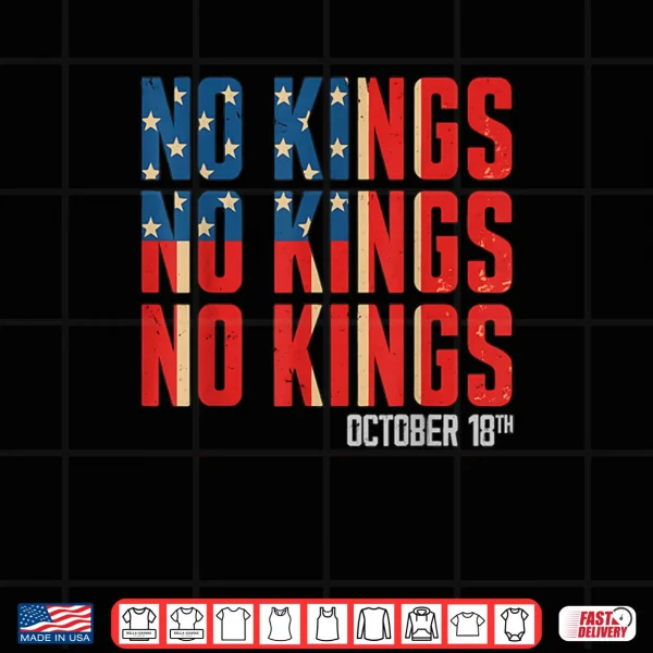 Design No Kings October 18 Shirt