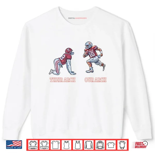 Sweatshirt Texas Longhorns Vs Oklahoma Sooners Their Arch Our Arch Shirt