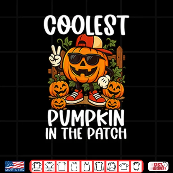 Design Coolest Pumpkin In The Patch Shirt