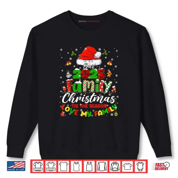 Sweatshirt Pajamas Outfit Family Matching Christmas 2025 Gifts PJ Shirt
