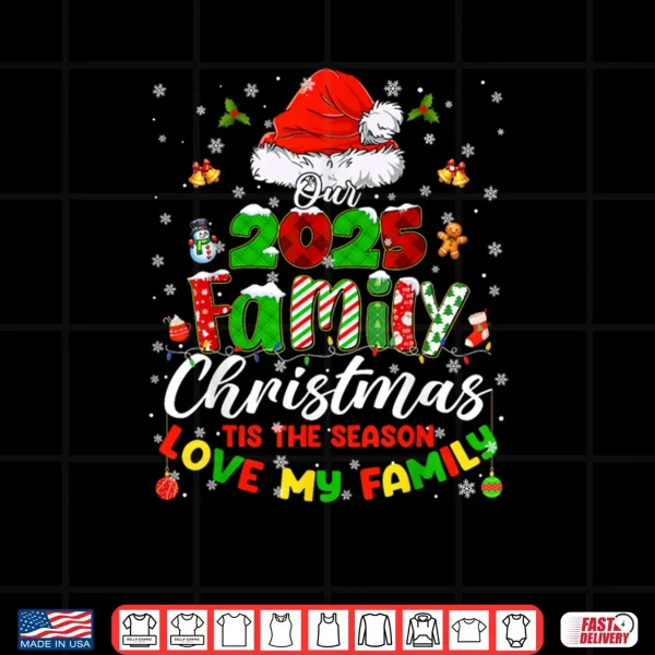 Design Pajamas Outfit Family Matching Christmas 2025 Gifts PJ Shirt