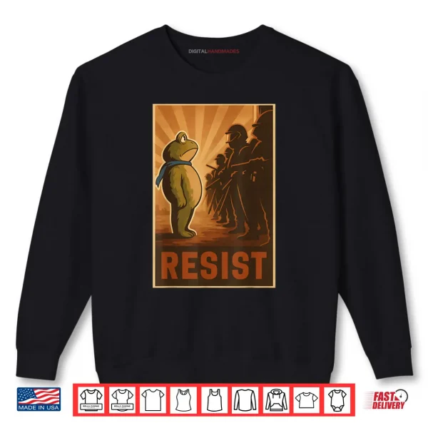 Sweatshirt Portland Frog Protest Shirt