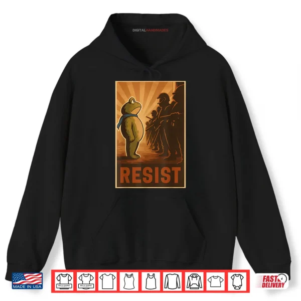 Hoodie Portland Frog Protest Shirt