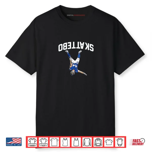 Cam Skattebo TD Flip New York Giants Shirt