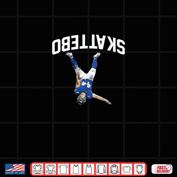 Design Cam Skattebo TD Flip New York Giants Shirt