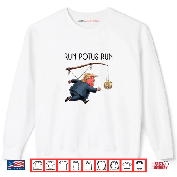 Sweatshirt Trump Nobel Peace Prize Run Potus Run Shirt