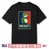 Portland Frog Protest Retro Vintag Shirt