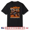 Pumpkin Crusher Monster Truck Ghosts Halloween Shirt